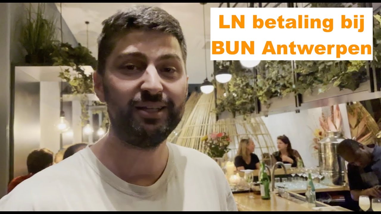 Betaling via Lightning bij BUN Antwerpen